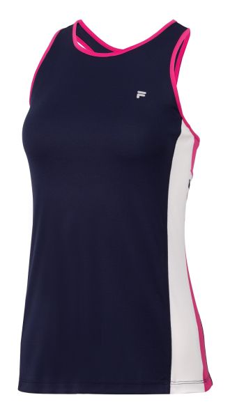 Ženska majica bez rukava Fila US Open Lara Top - navy