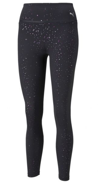 Legingi Puma Stardust Crystalline High Waist Pants - puma black/stardust print