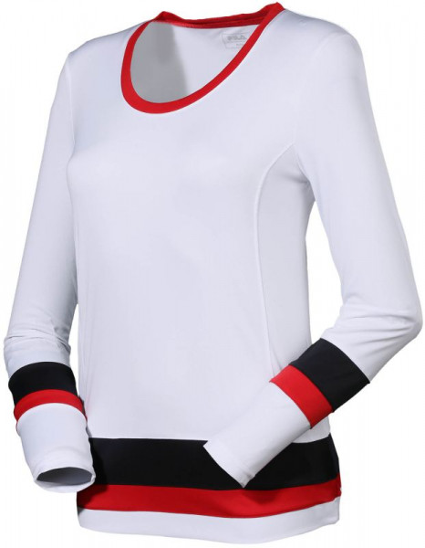  Fila Shirt Simi - white/black/fila red