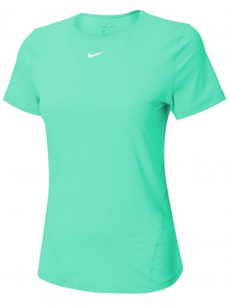  Nike Pro Top SS All Over Mesh W - green glow/white