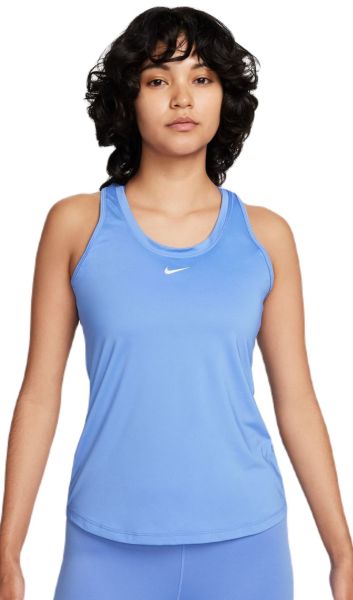 Marškinėliai moterims Nike Dri-Fit One Slim Tank - polar/white