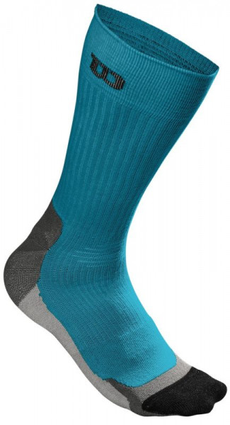  Wilson Men's Color High-End Crew Sock 1pr/pk - 1 para/enamel blue/black