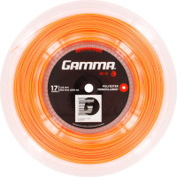 Tenisa stīgas Gamma iO (200 m) - orange