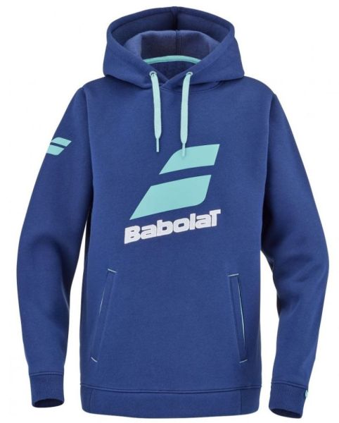 Dječački sportski pulover Babolat Exercise Hood Sweat Jr - estete blue