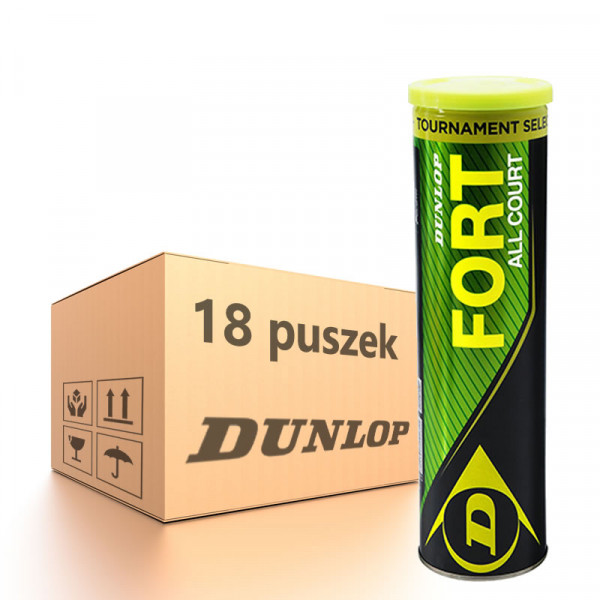  Dunlop Fort All Court Tournament Select - 18 x 4 szt.