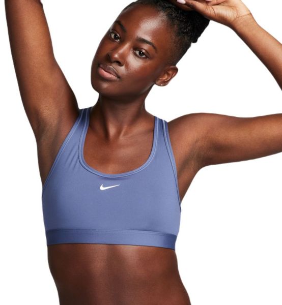 Women's bra Nike Swoosh Light Support Non-Padded Sports Bra - diffused blue/ white, Tennis Zone