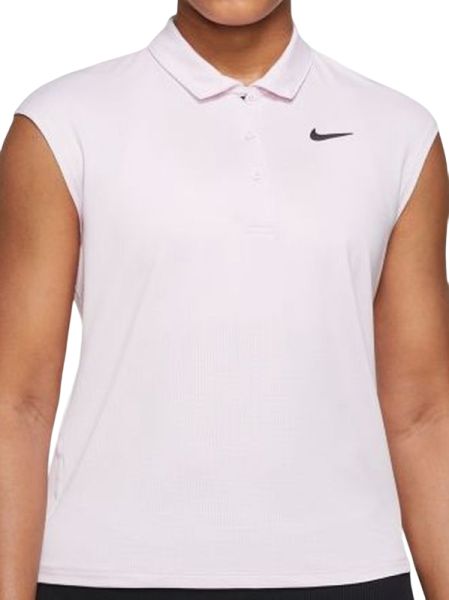 Damen Poloshirt Nike Court Dri-Fit Victory Polo W - regal pink/black