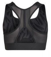 Krūšturis meitenēm Stanik sportowy Adidas Power Bra - carbon gray/black Krūšturis meitenēm Stanik sportowy Adidas Power Bra - carbon gray/black