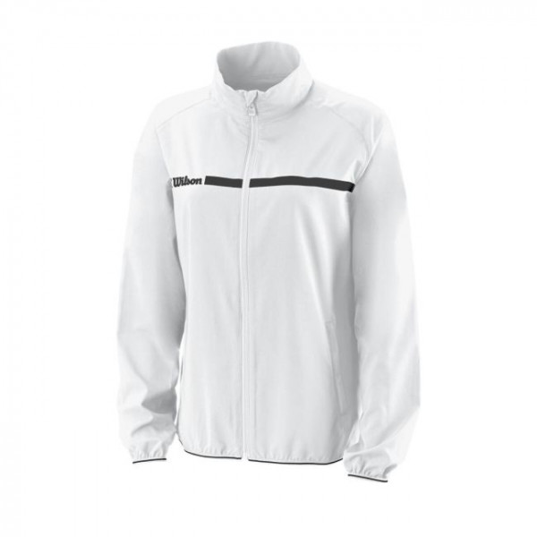 Teniso džemperis moterims Wilson Team II Woven Jacket W - white