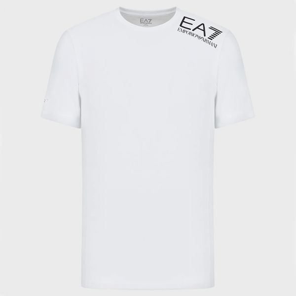 Męski T-Shirt EA7 Man Jersey T-Shirt - white