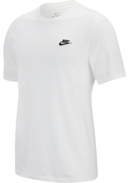 Men's T-shirt Nike NSW Club Tee M - white/black