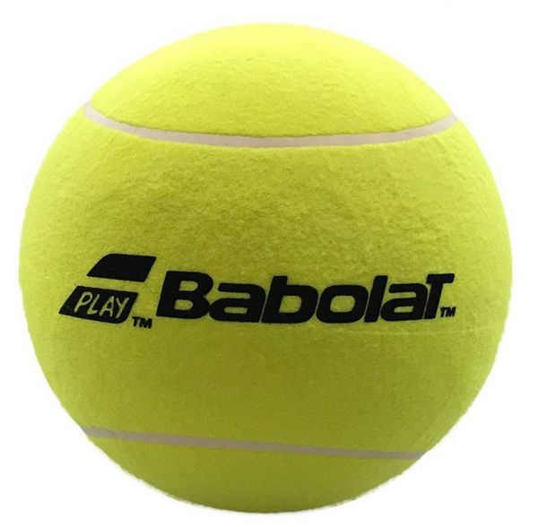 Lopta za autograme Mini Gigant Babolat Midsize Jumbo Ball - yellow + marker