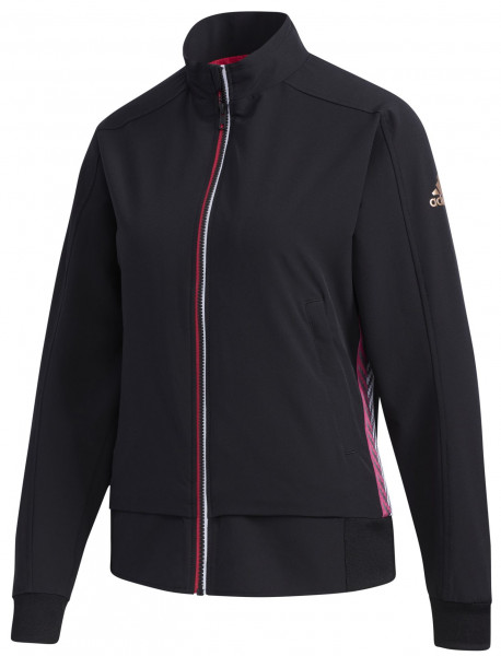 Damen Tennissweatshirt Adidas W Woven Jacket - black
