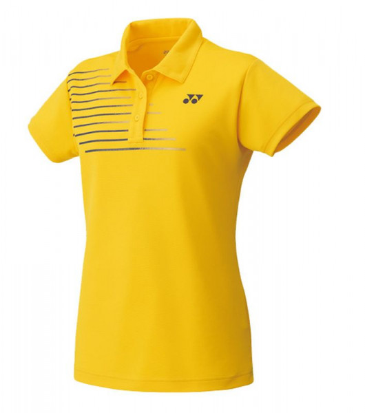  Yonex Polo Button Shirt - corn yellow