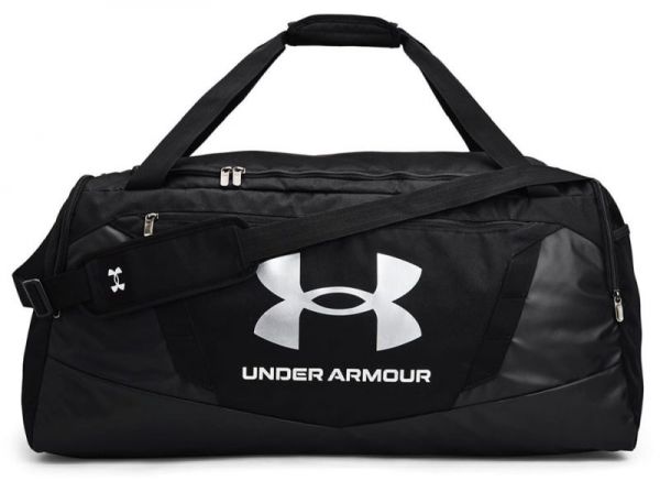 Športová taška Under Armour Undeniable 5.0 Duffle Bag LG - black/metallic silver