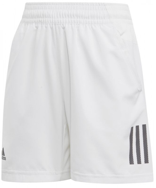  Adidas Boys Club 3 Stripes Short - white/black