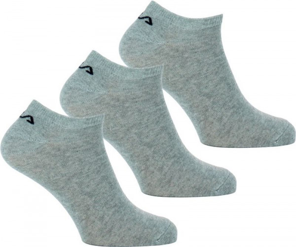 Tennisesokid  Fila Invisible Socks 3P - grey