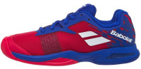 Tenisice za djecu Babolat Jet All Court Junior - poppy red/estate blue Tenisice za djecu Babolat Jet All Court Junior - poppy red/estate blue