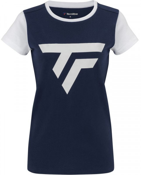 Tenisa T-krekls sievietēm Tecnifibre Club Tee W - navy