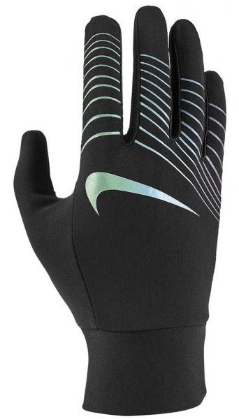 Handschuhe Nike Lightweight Tech 2.0 Run Glove 360 - black/active pink rainbow