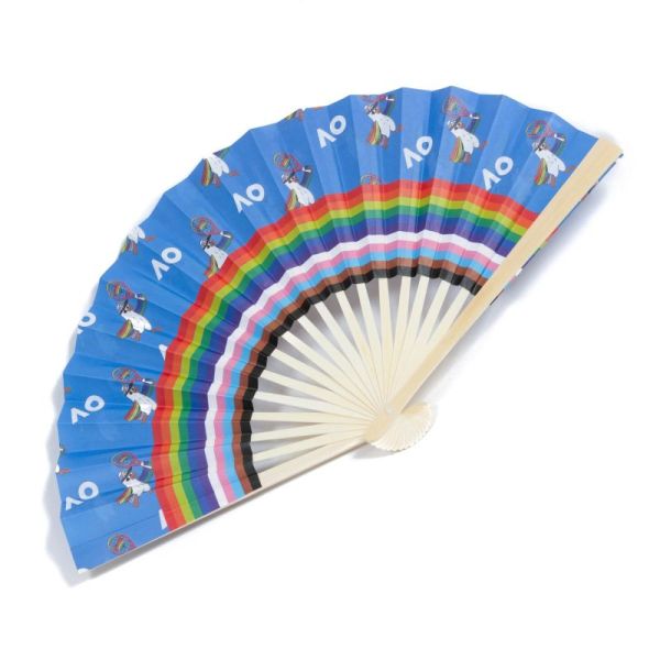 Gadget Australian Open Handheld Fan Pride - Multicolor