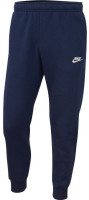 Pantaloni da tennis da uomo Nike Sportswear Club Fleece M - midnight navy/midnight navy/white