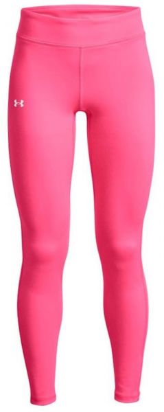 Girls' trousers Under Armour UA Motion Leggings - pink punk/white