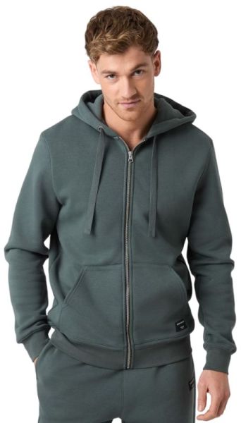 Men's Jumper Björn Borg Centre Zip - Green