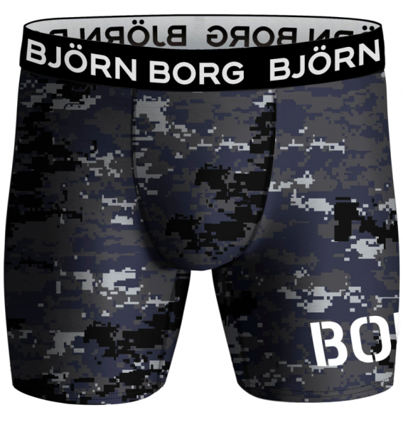 Pánske boxerky Björn Borg Performance Boxer 1P - print
