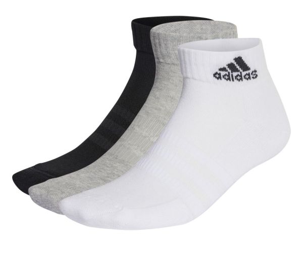 Socks Adidas Cushioned Sportswear Ankle 3P - Multicolor