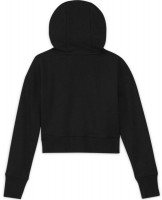 Dječji sportski pulover Nike Sportswear FT Crop Hoodie G - black/white Dječji sportski pulover Nike Sportswear FT Crop Hoodie G - black/white