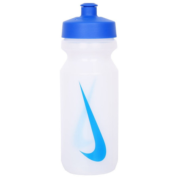 Bidon Nike Big Mouth Water Bottle 0,65L - clear/game royal