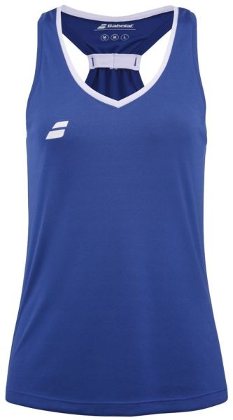 Damen Tennistop Babolat Play Tank Top Woman - Blau