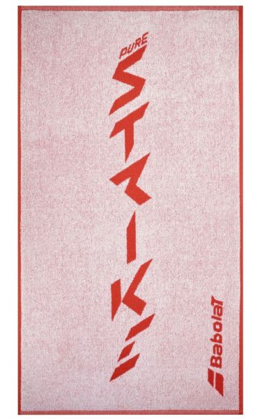 Uterák Babolat Medium Towel - white/strike red