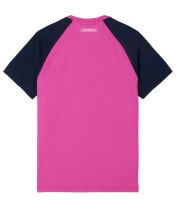 T-shirt pour hommes Lacoste Ultra Dry Colour-Block Tennis - Rose T-shirt pour hommes Lacoste Ultra Dry Colour-Block Tennis - Rose