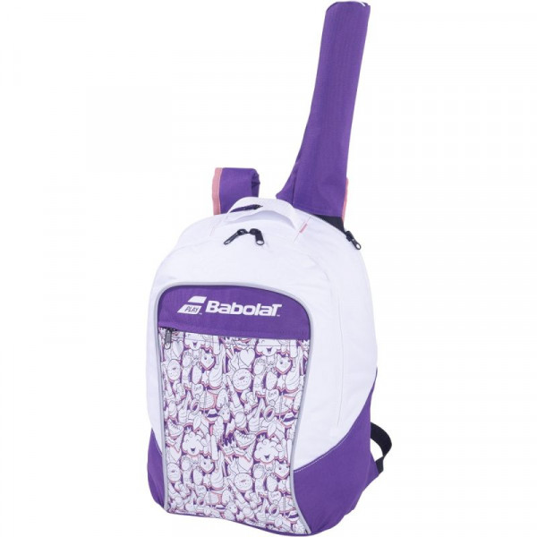  Babolat Backpack Junior Club - white/purple