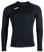 Meeste T-särk Joma Brama Fleece Long Sleeve - Must