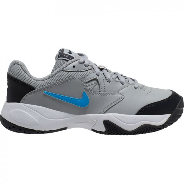  Nike Jr Court Lite 2 - light smoke grey/blue hero