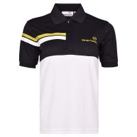 Marškinėliai berniukams Sergio Tacchini Volti Jr Polo - black/yellow