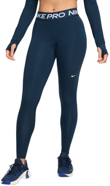 Mallas Nike Pro 365 Tight Leggins - Azul