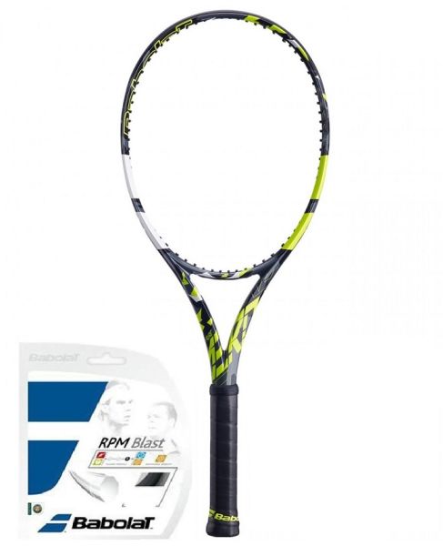 Tennis racket Babolat Pure Aero 98 + string