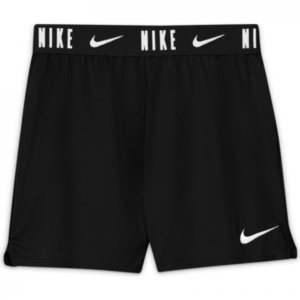 Lány rövidnadrág Nike Dri-Fit Trophy 6in Shorts - black/black/white