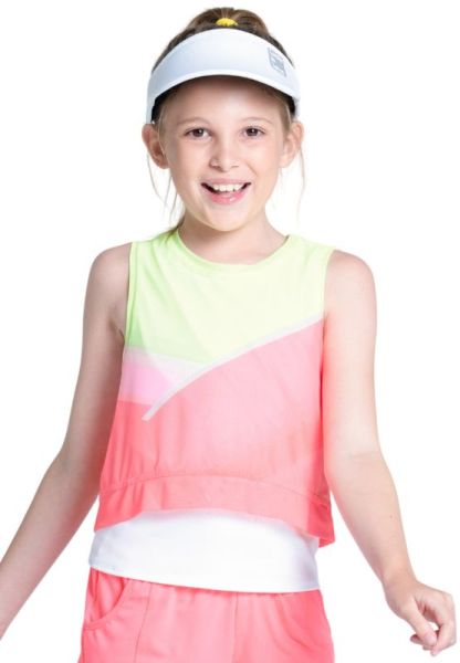 Girls' T-shirt Lucky in Love Girls Sunset Spin Spin Around - Multicolor