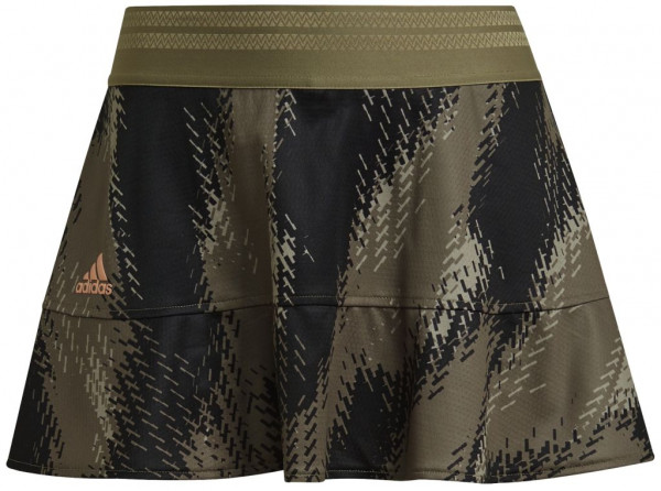 Dámská tenisová sukně Adidas Tennis Printed Match Skirt Primeblue W - orbit green