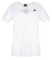 Women's T-shirt Le Coq Sportif ESS Tee SS Col V No.1 W - new optical white
