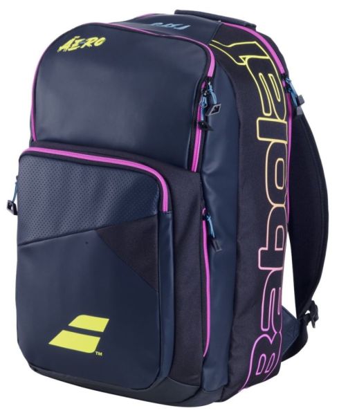 Mochila de tenis Babolat Pure Aero RAFA 2-gen Backpack - blue/yellow/pink