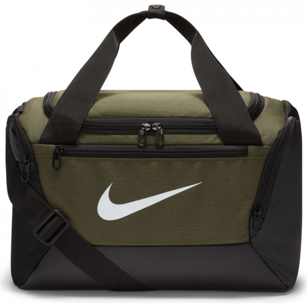 Спортна чанта Nike Brasilia XS Duffel - cargo khaki/black/white