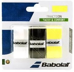  Babolat Traction (3 vnt.) - white/black/yellow