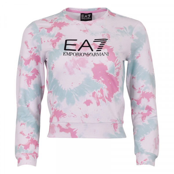 Džemperis meitenēm EA7 Jersey Sweatshirt G - fancy blue
