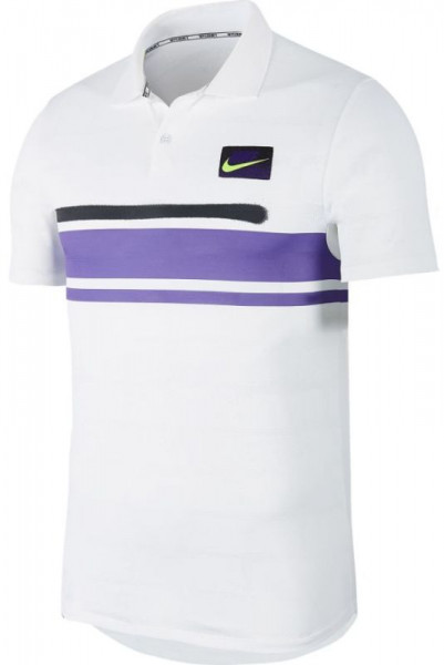  Nike Court Advantage Polo NY - white/white
